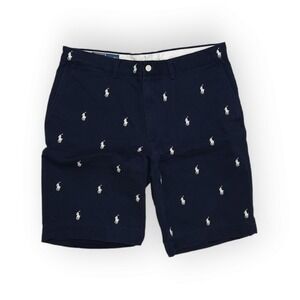 Polo Ralph Lauren AOP All Over Pony Chino Shorts Mens 35‎